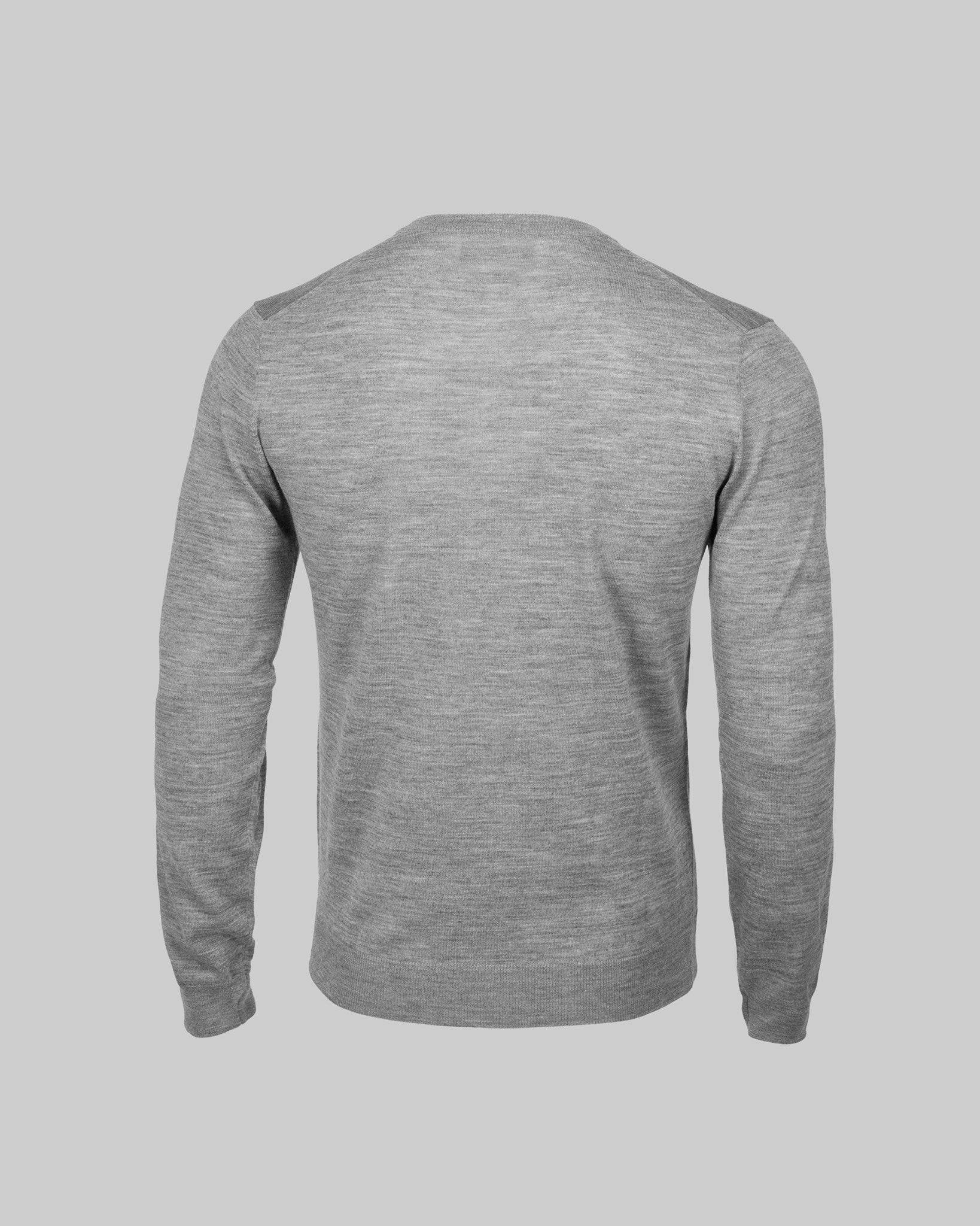Ashbury Men Grey Melange Back