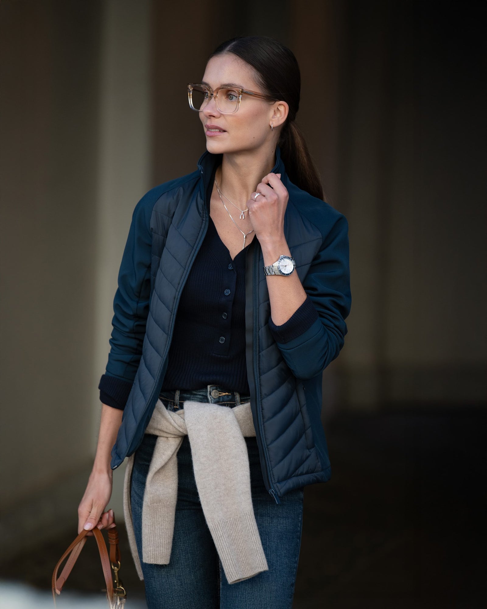 Bloomsdale Women Navy Back