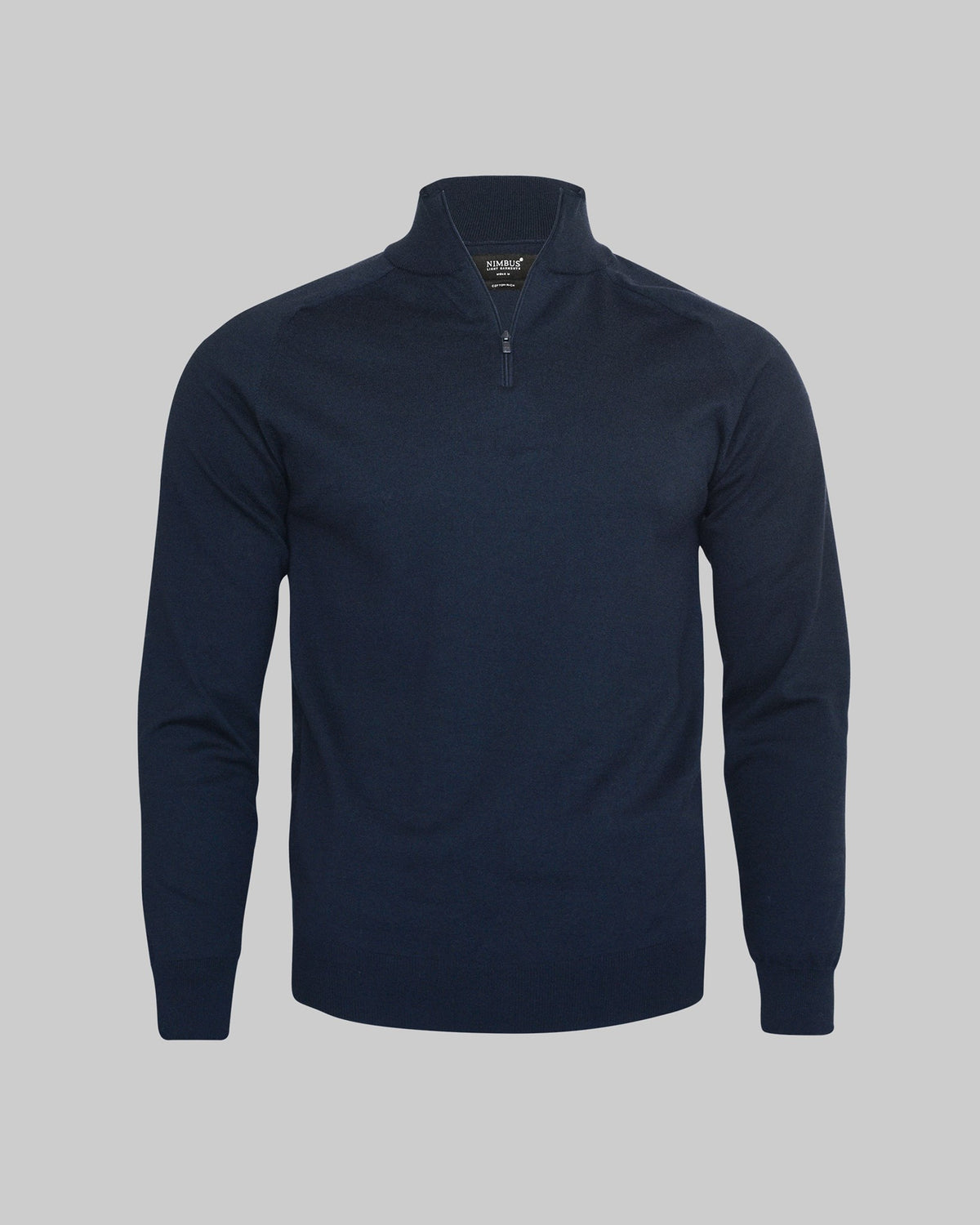 Brighton 1 4 Zip Men Navy Front