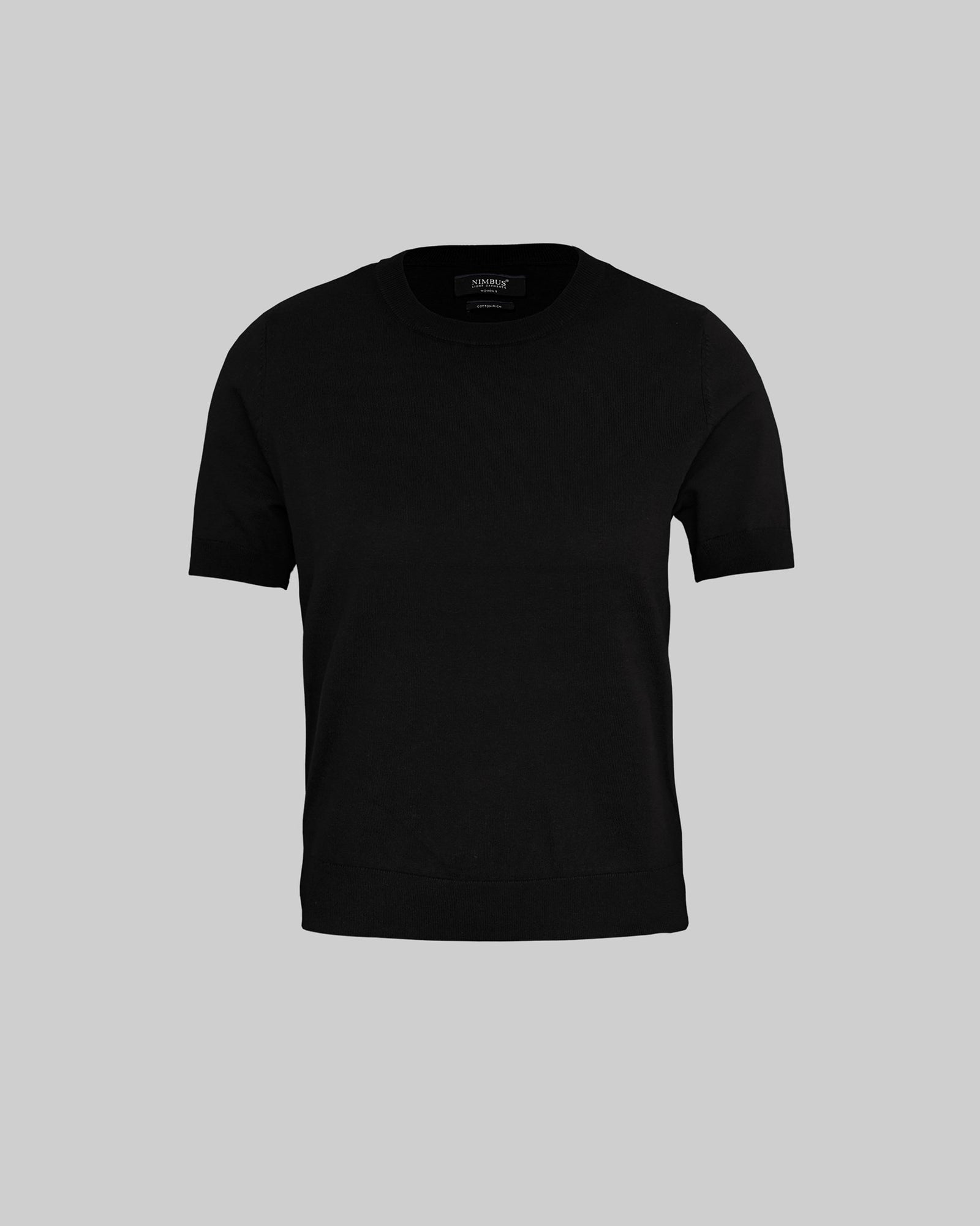 Brighton Short Sleeve Tee Women Black Back