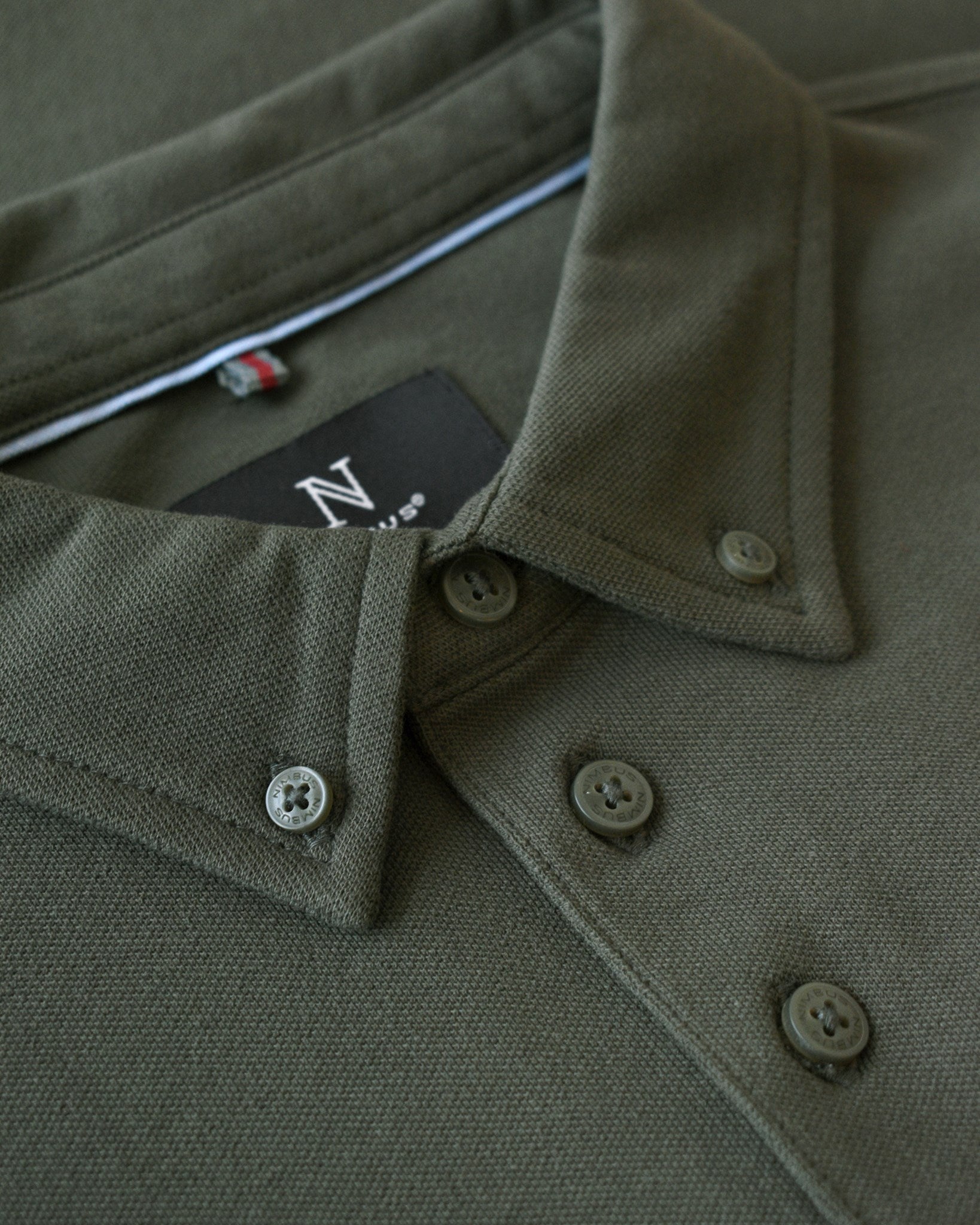 Carlington Men Olive Closeup 3