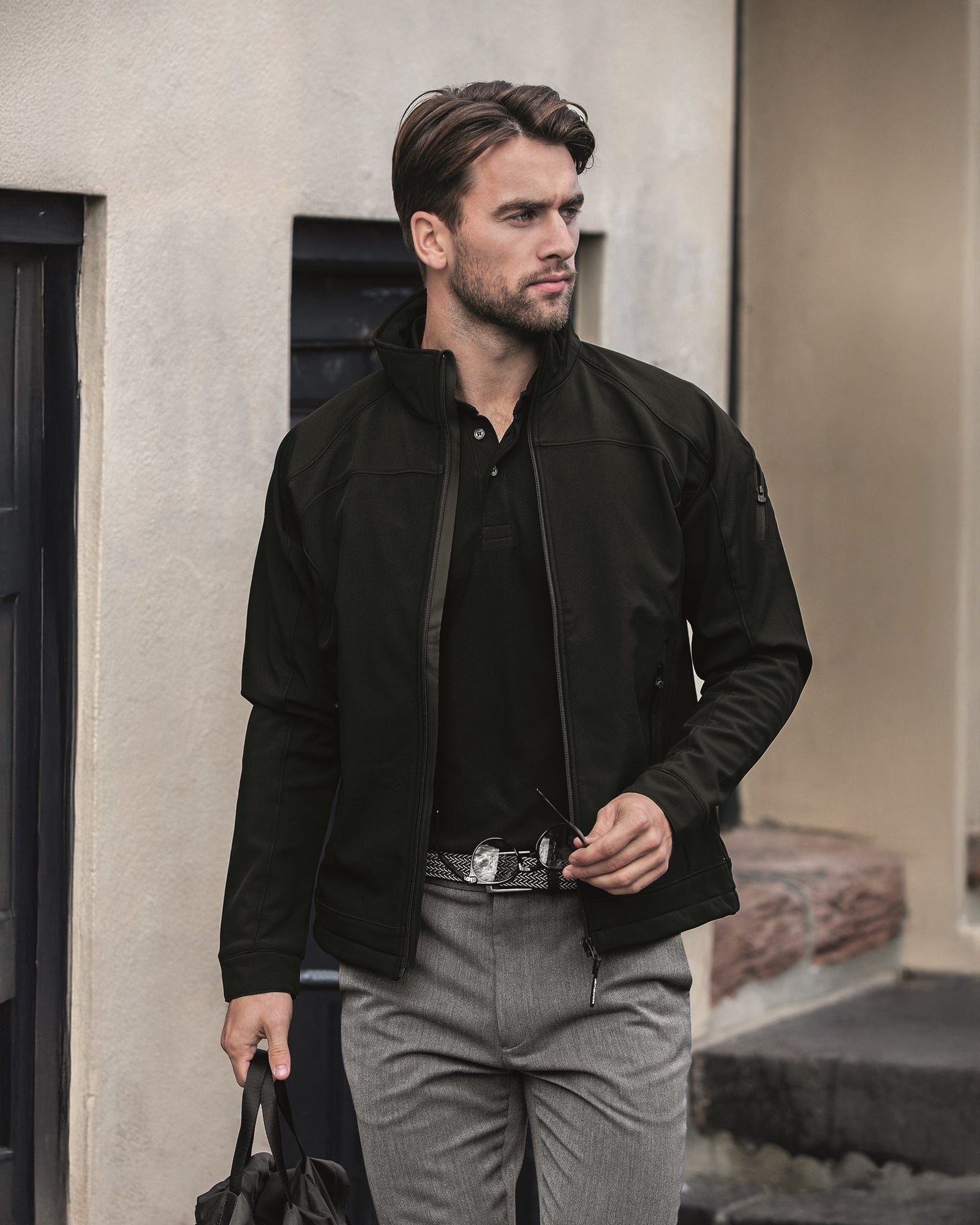 Duxbury Men Grey Back