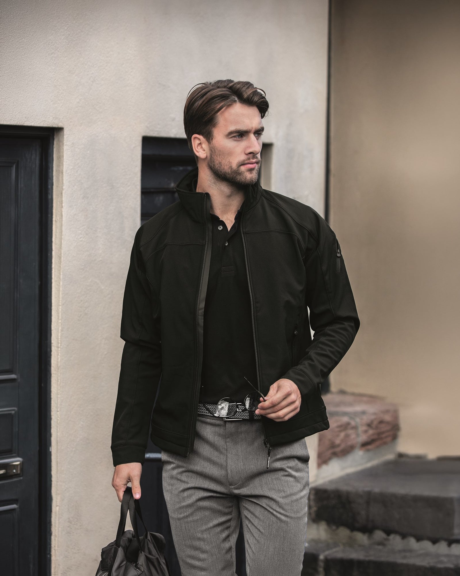 Duxbury Men Navy Back