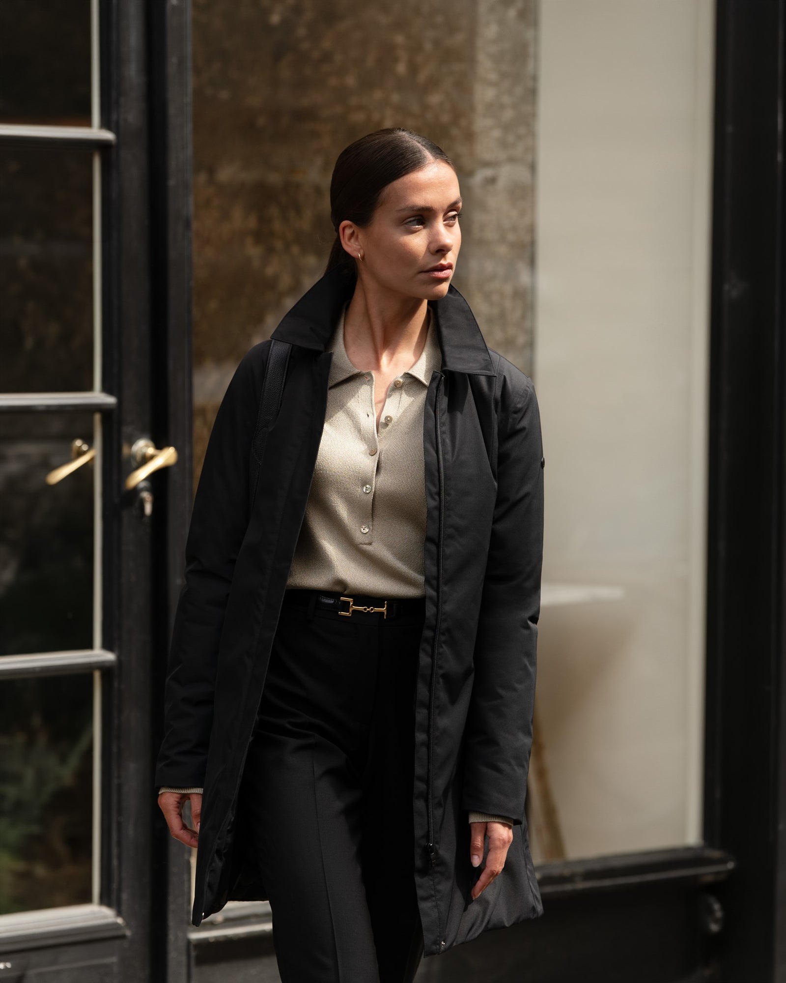 Folcroft Woman Black Back