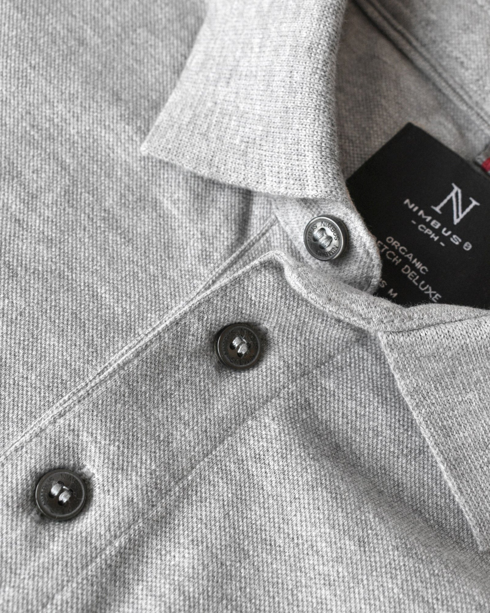 Harvard Classic Men Grey Melange Back