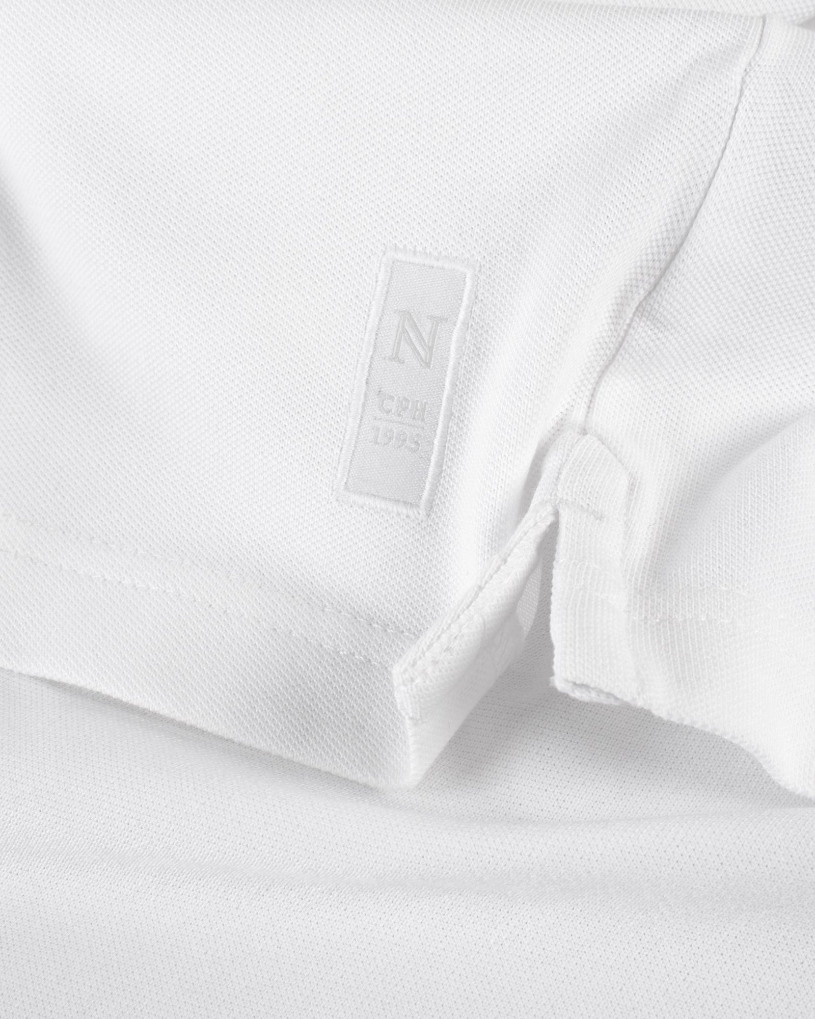 Harvard V Neck Men White Back