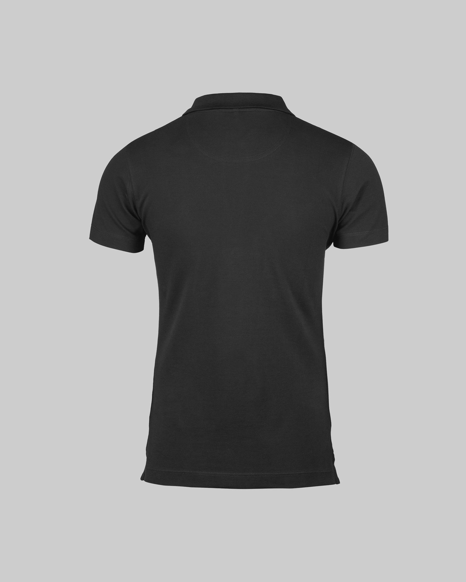 Harvard V Neck Women Charcoal Back