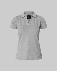 Harvard V-Neck Women - Grey Melange