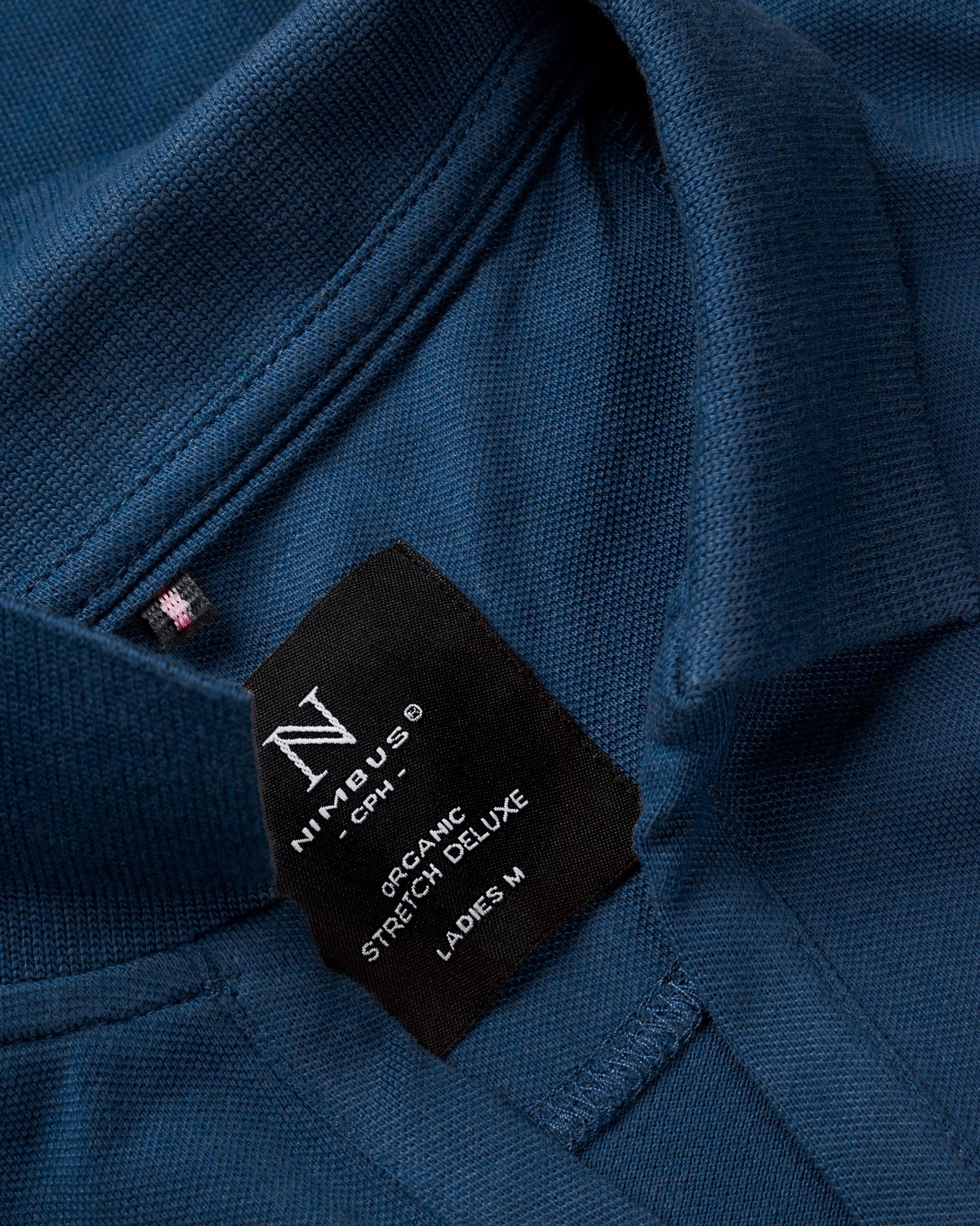 Harvard V Neck Women Indigo Blue Back