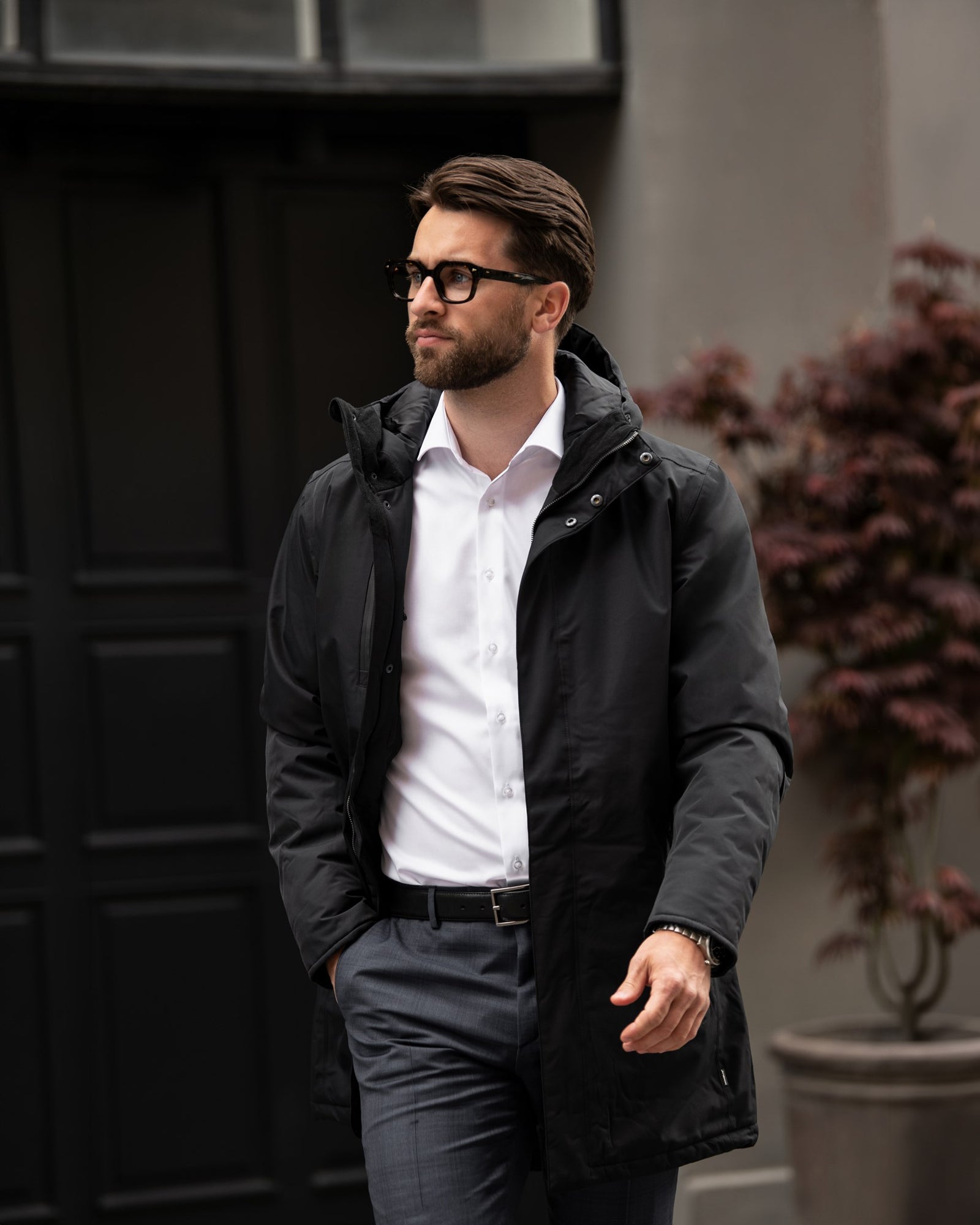 Mapleton Men Black Back