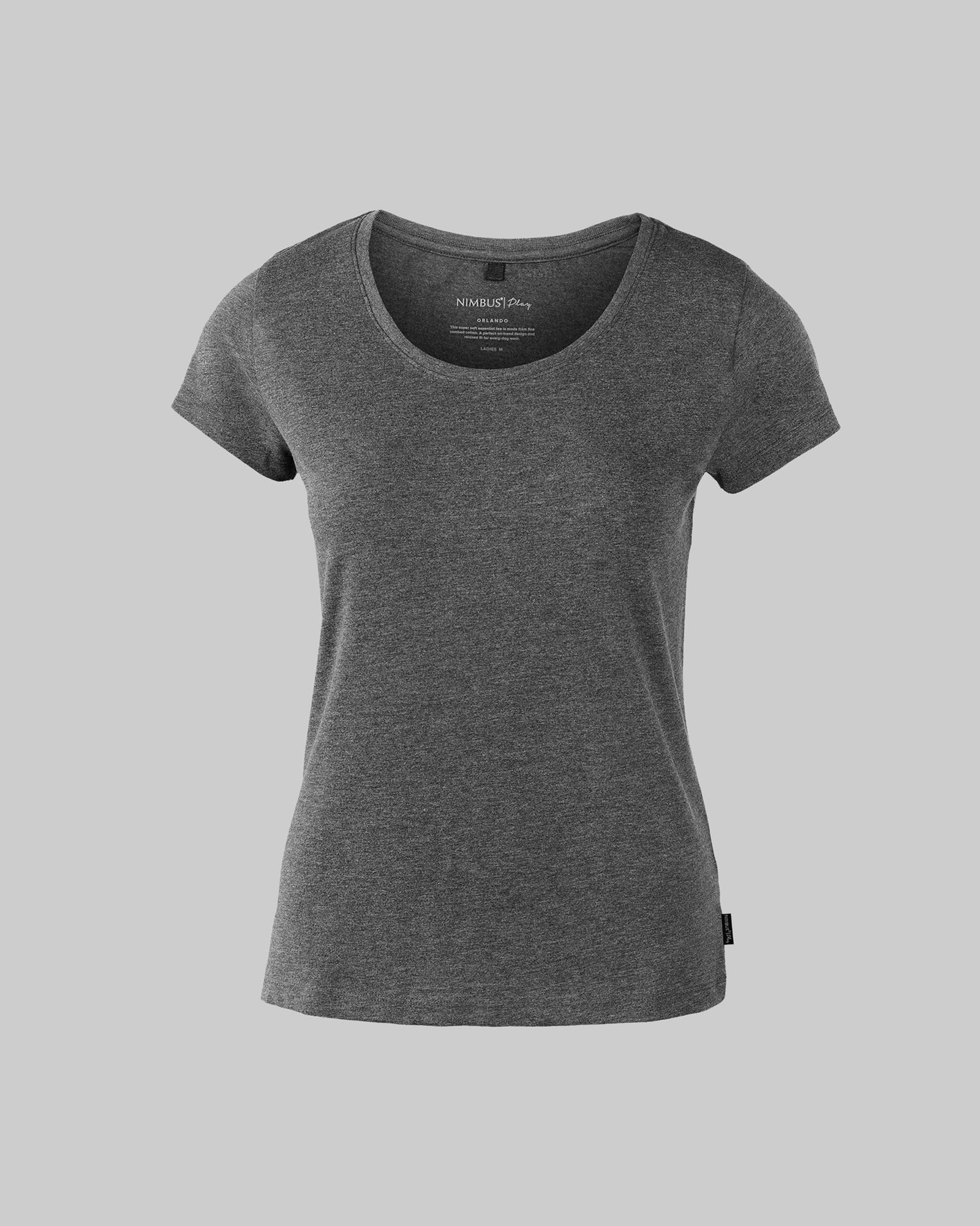 Orlando Woman Black Melange Back