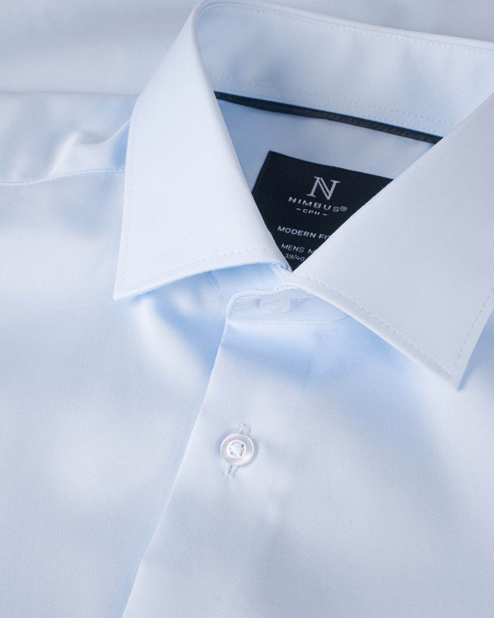 Portland Modern Fit Men Light Blue Back