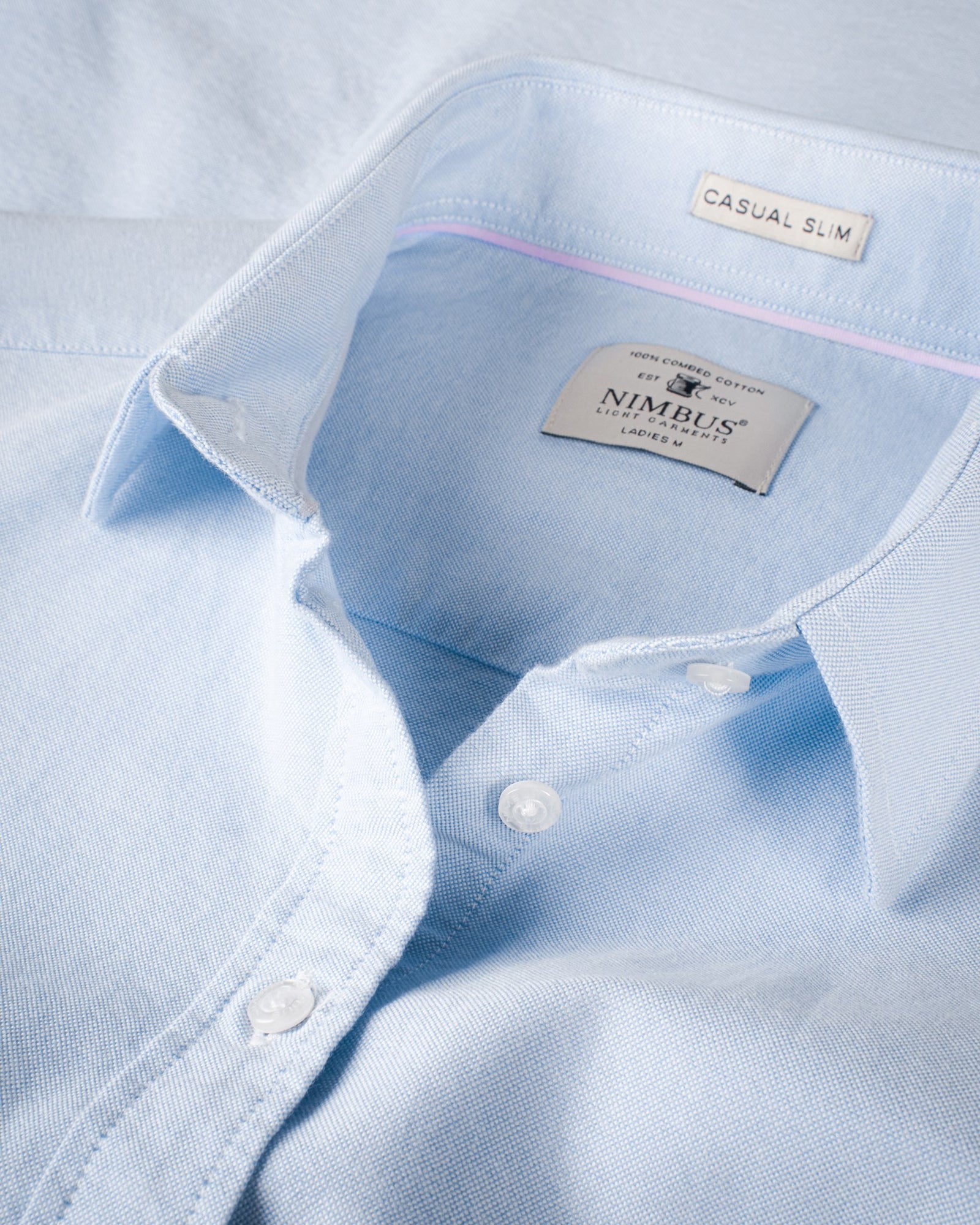 Rochester Woman Light Blue Back