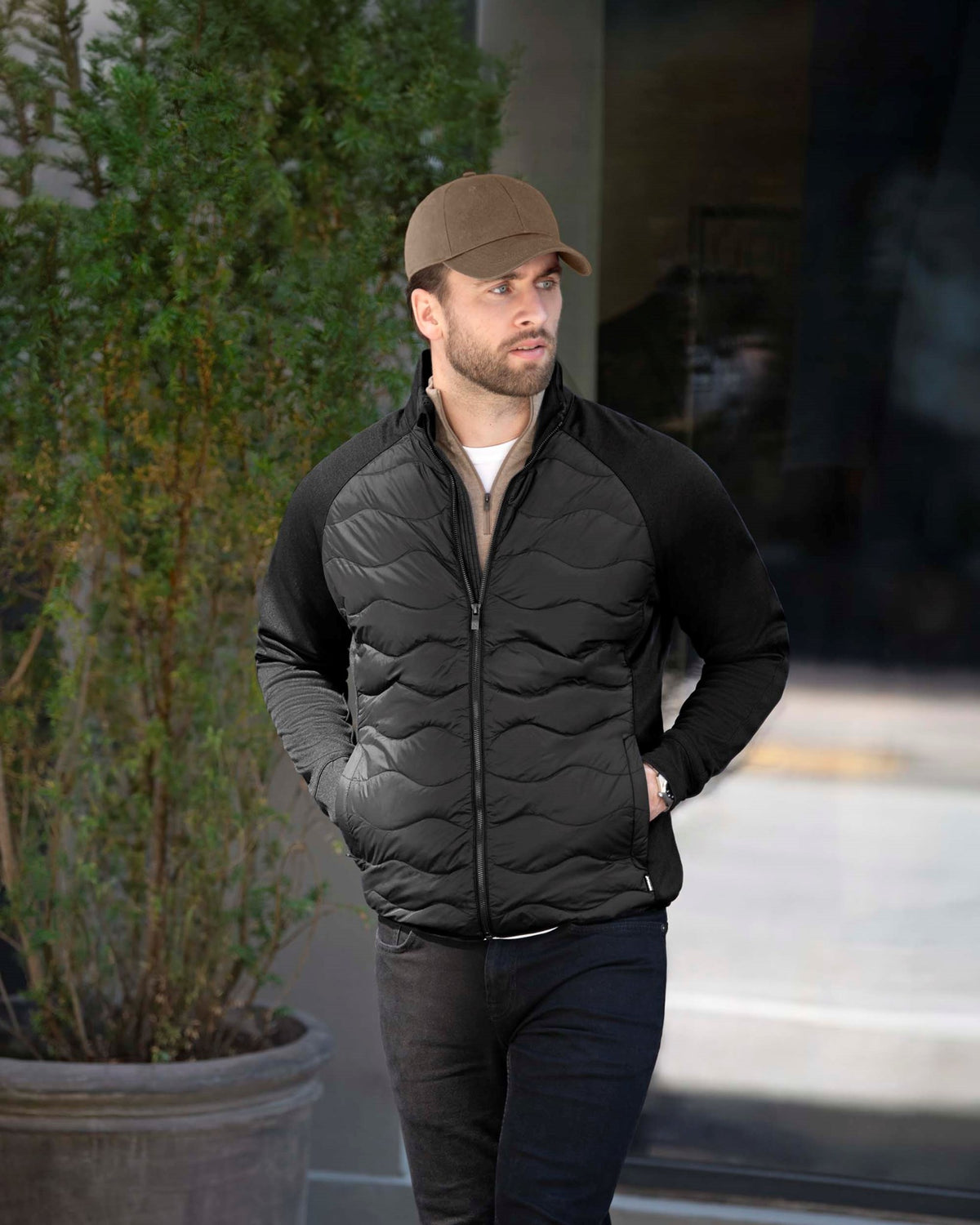 Stillwater Men Black AW26 Modelimage