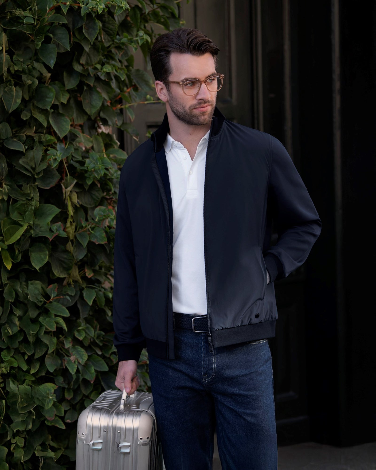 Westlake Men Navy Back