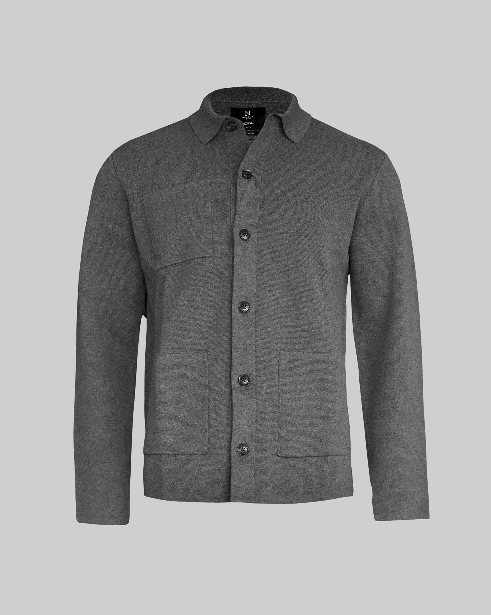 Wilton Men Dark Grey Melange Front